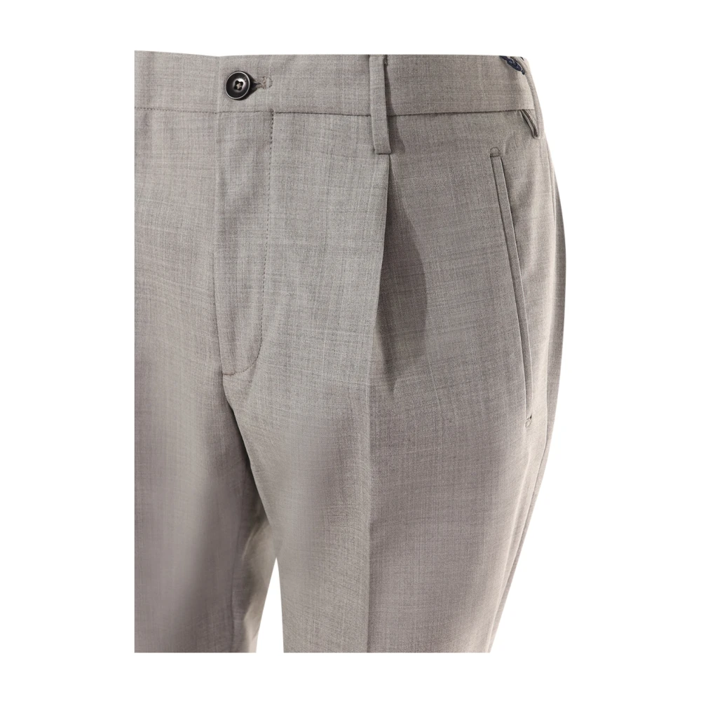 Incotex Suit Trousers Gray Heren