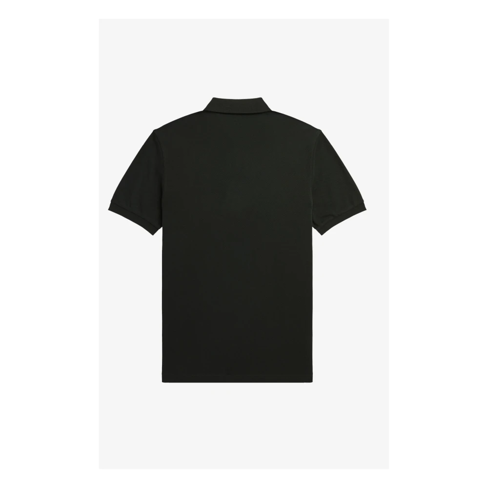 Fred Perry Slim Fit Plain Polo Nachtgroen Honinggoud Green Heren