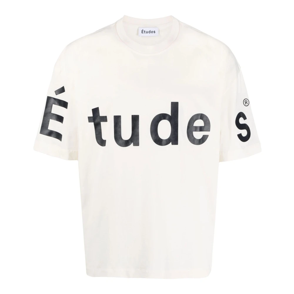 Études Spirit Big Logo T-shirt White Heren