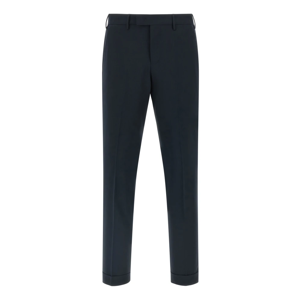 Pt Torino Men's Blue Suit Trousers, Xl, Master Trousers