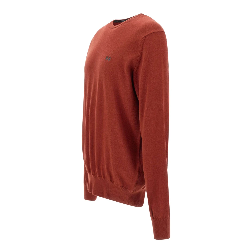 LA MARTINA Rode Heren Trui met Logo Red Heren