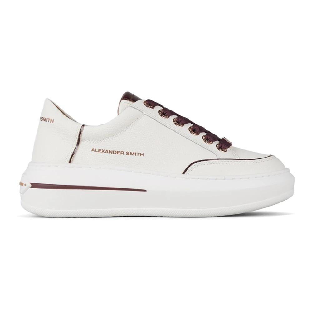 Alexander Smith Ivoor Sneakers Lancaster Gotische Stijl Dames Schoenen Wit