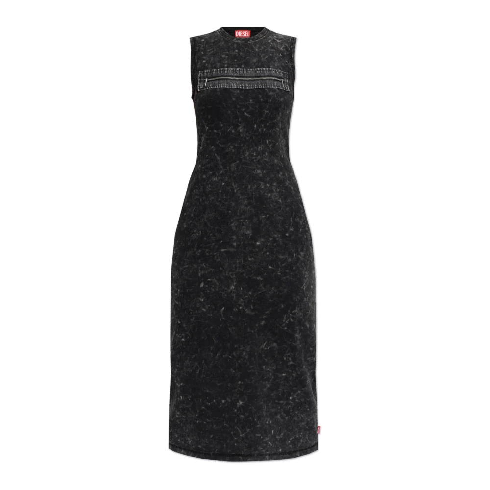 Diesel Damen Grau Kleid D-Pra