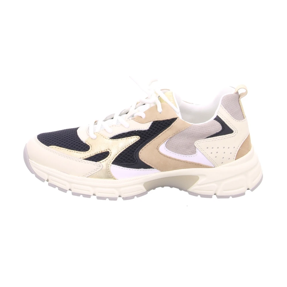 Gabor Casual Lace-Up Sneaker Dames Schoenen Beige