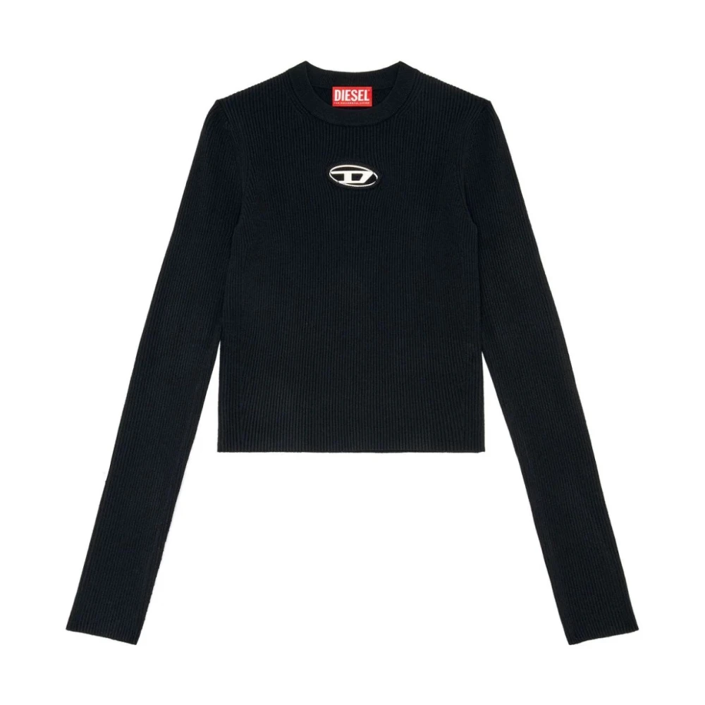 Diesel Stijlvolle Gebreide Kleding voor Vrouwen Aw24 Black Dames