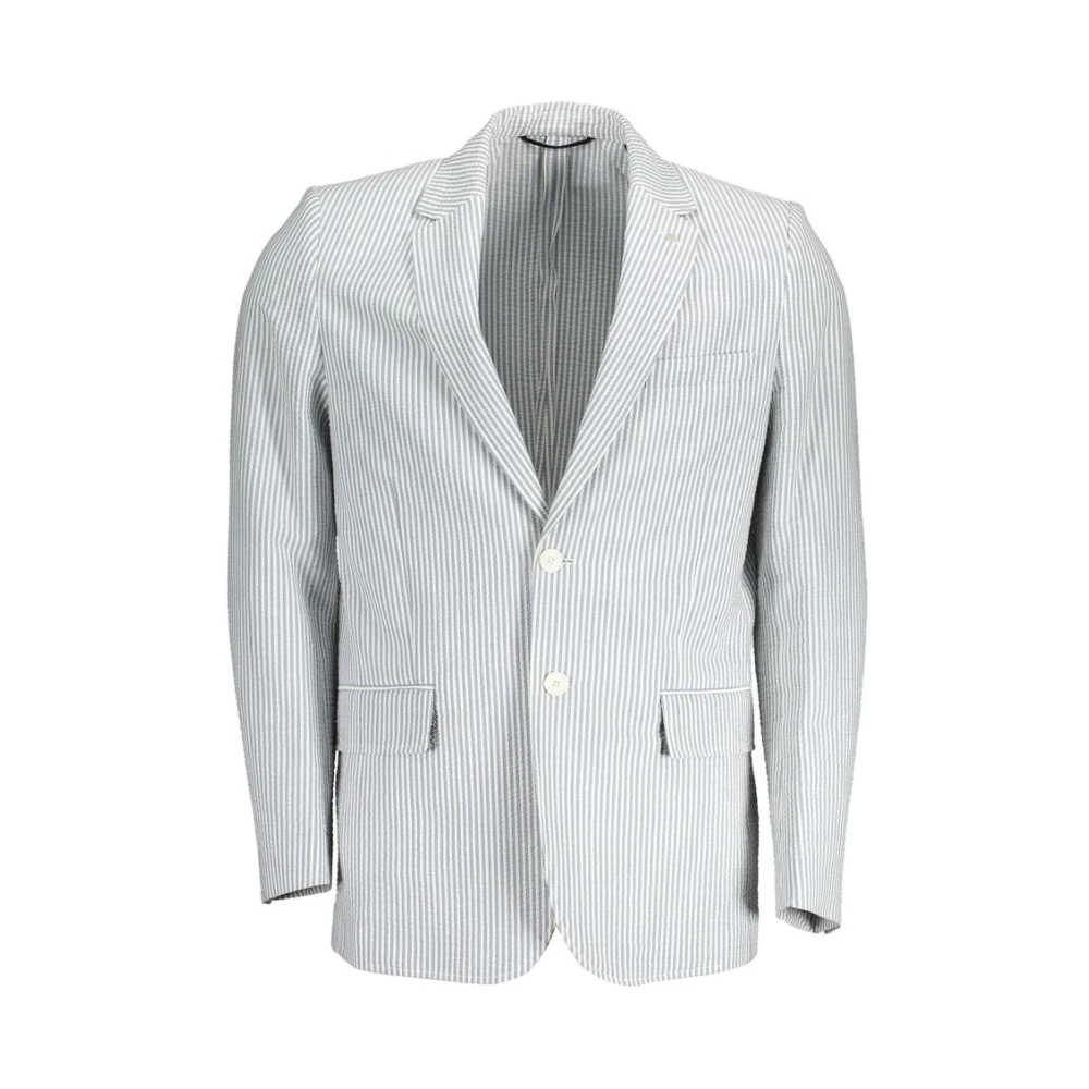 Gant Bianco Cotone Men's Jacket - IT46 | S - Image 3