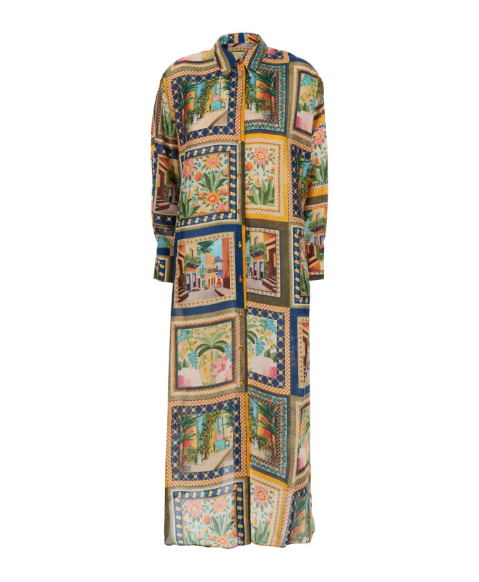 robe-longue-multicolore-avec-imprime-all-over