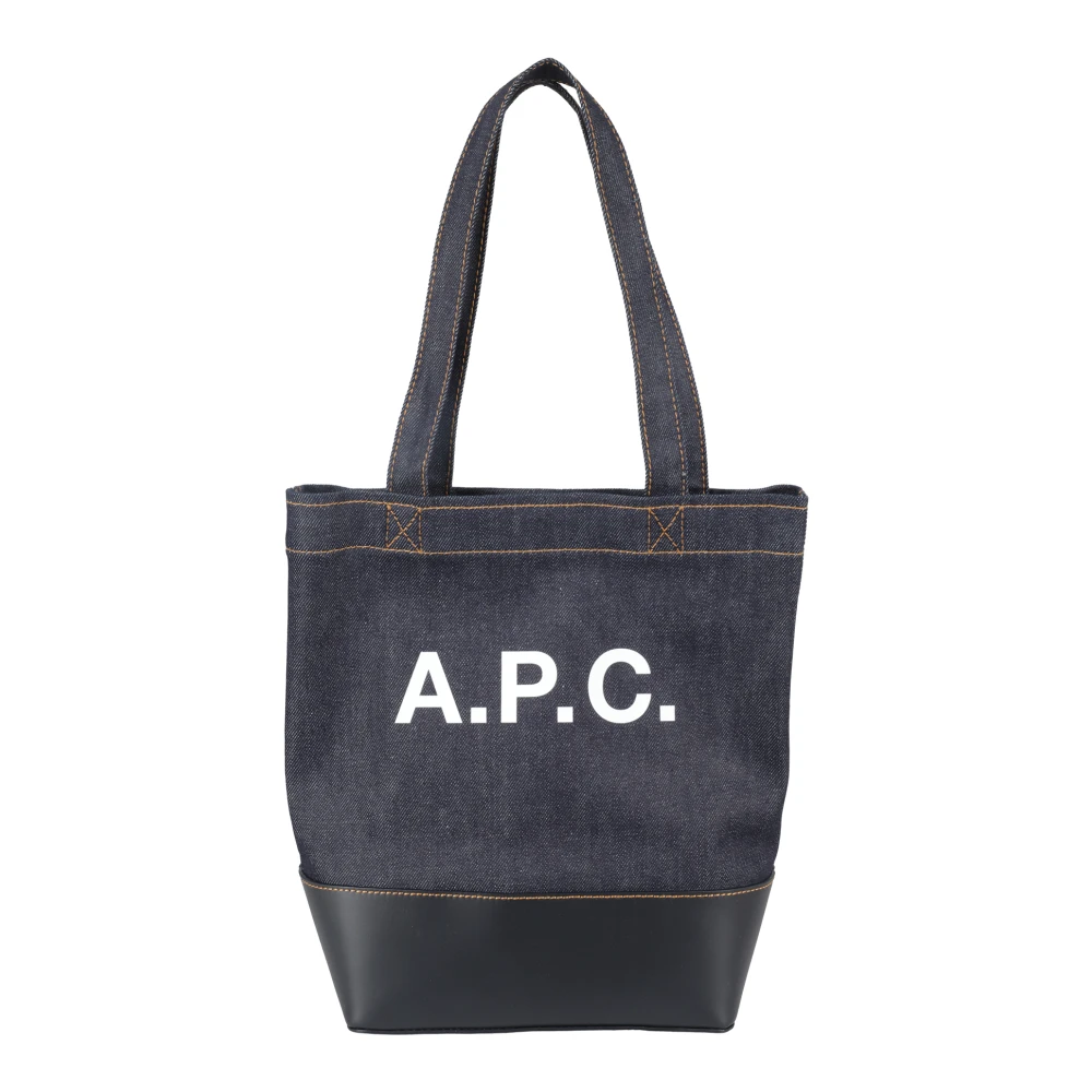 A.p.c. Tote Bags Blue Dames
