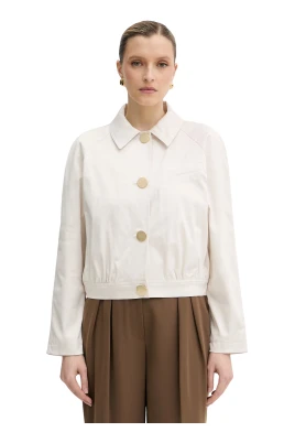 Cropped Blouson Jacket