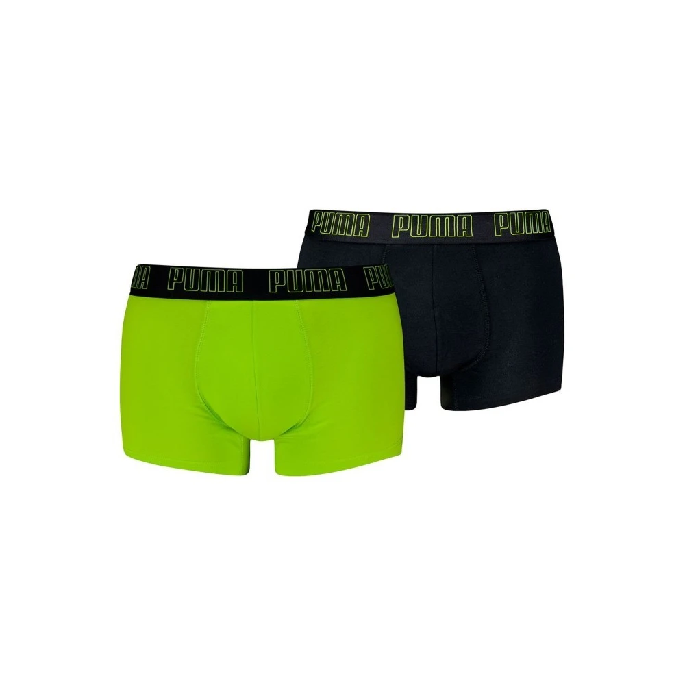 Puma Everyday Trunk Boxers Groen Zwart Multicolor Heren