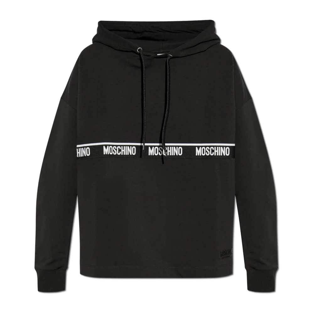 Moschino Ondergoedlijn sweatshirt Black Dames