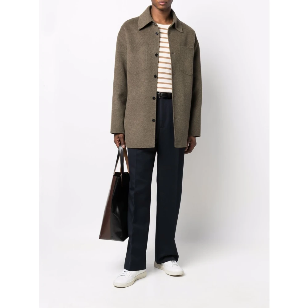 Golden Goose Blauwe Stijlvolle Broek Blue Heren