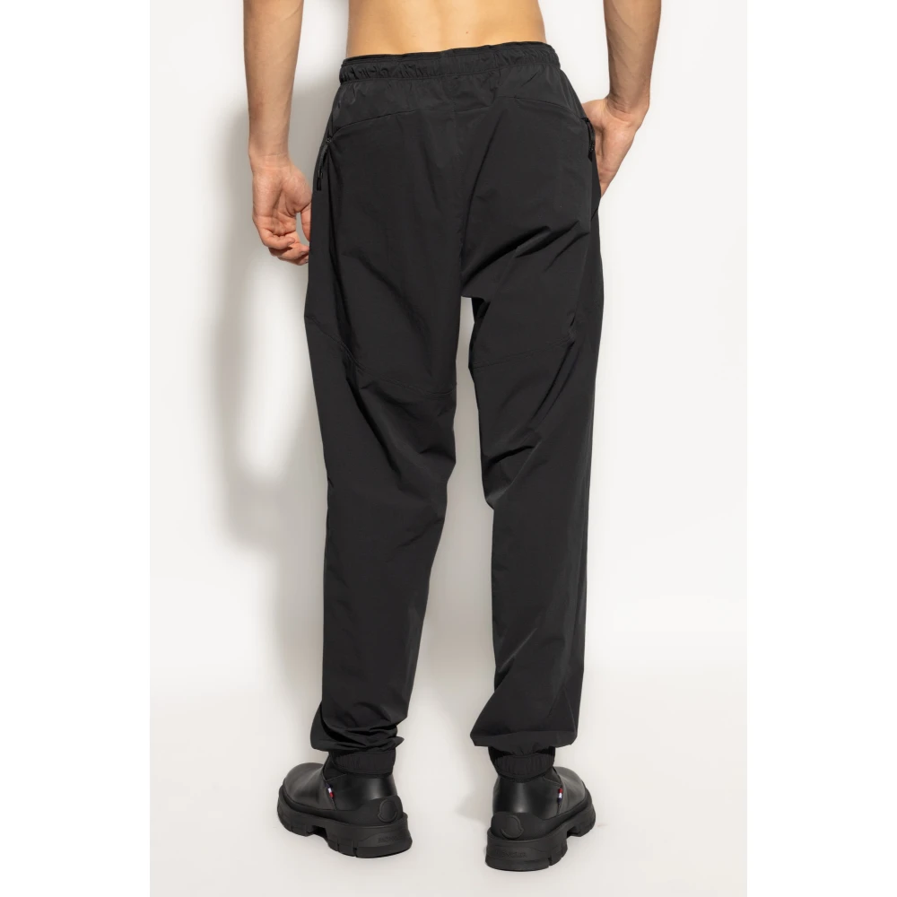 Moncler Nylon broek Black Heren