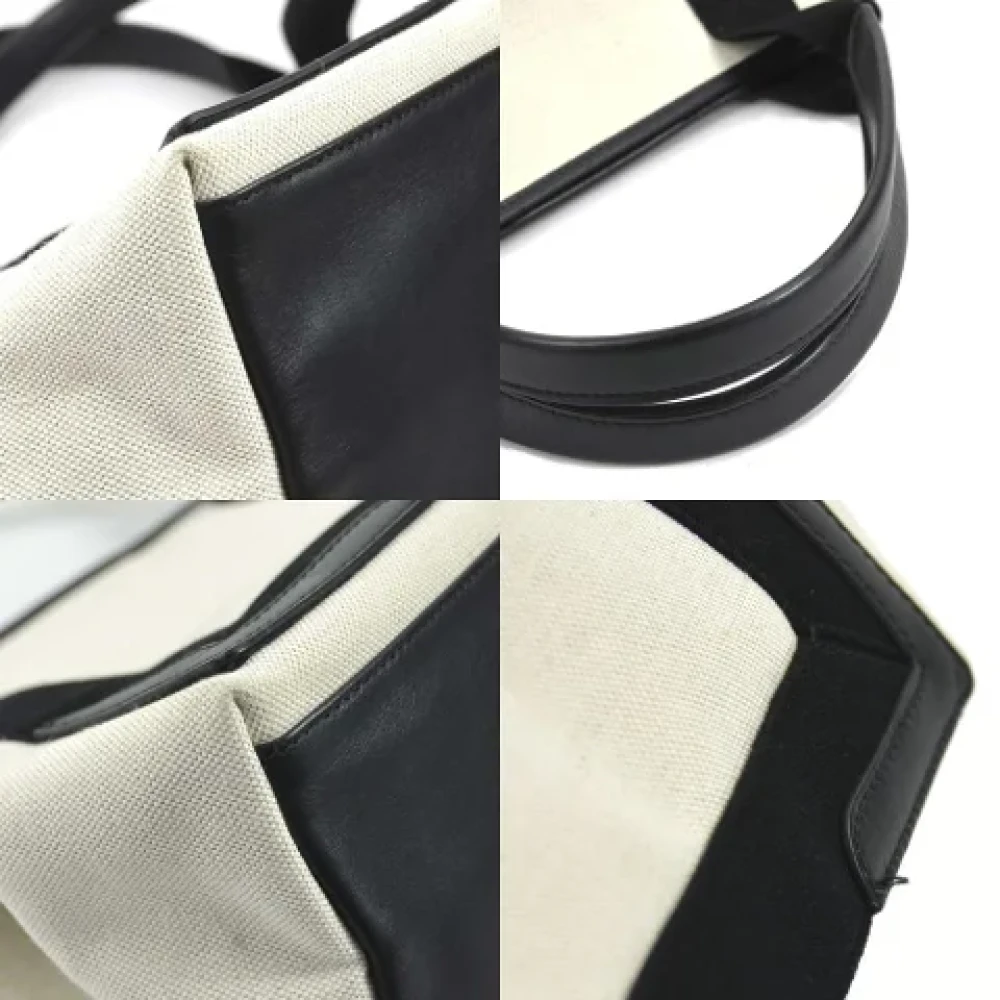 Balenciaga Vintage Pre-owned Fabric balenciaga-bags Beige Dames