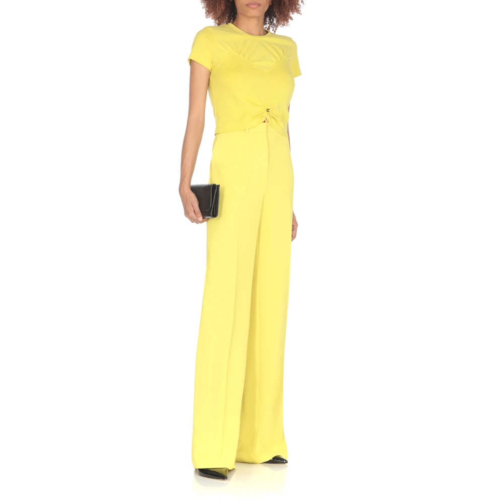Elisabetta Franchi T-Shirts Yellow Dames