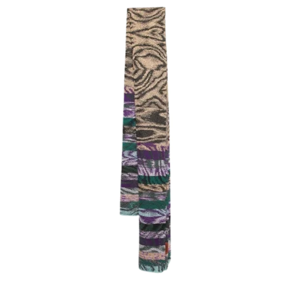 Missoni Pre-owned Polyester scarves Multicolor Dames
