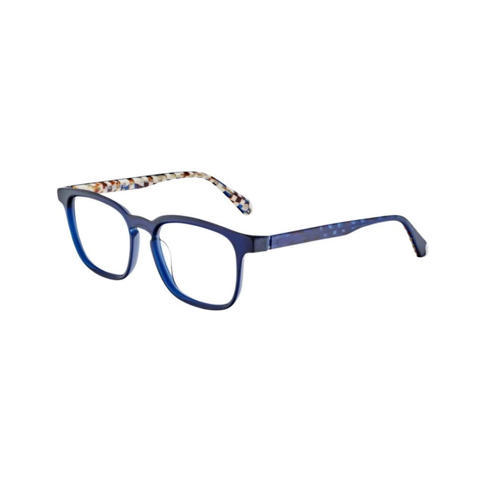 Etnia Barcelona Blauw Optisch Montuur voor Dagelijks Gebruik Blue Heren