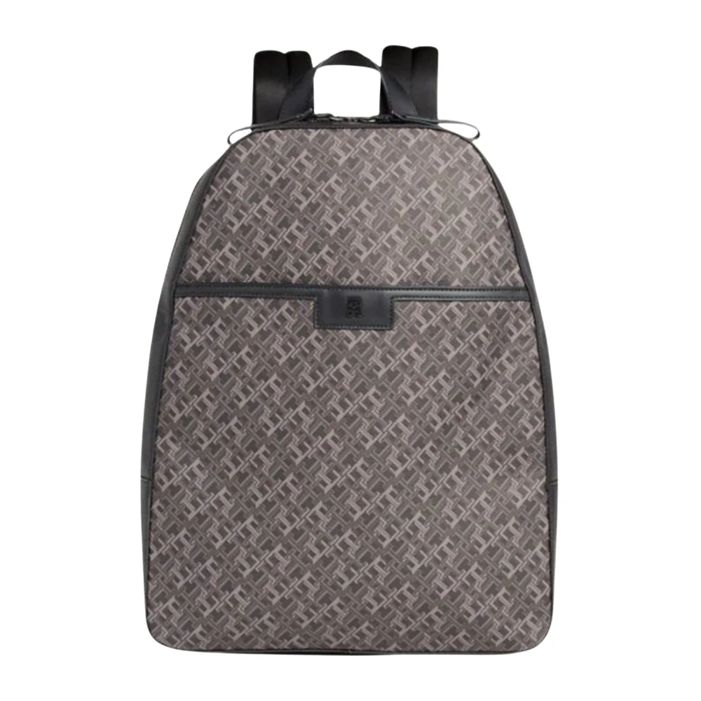 Tommy Hilfiger Monogram Dome Rugzak voor Mannen Gray Heren