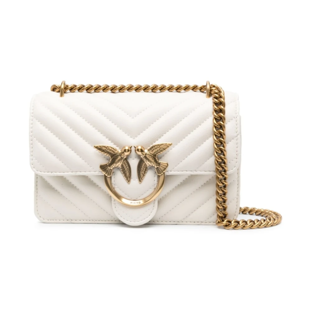 Pinko Vrouw Cross Body Bags Dames Maat: One Size Wit