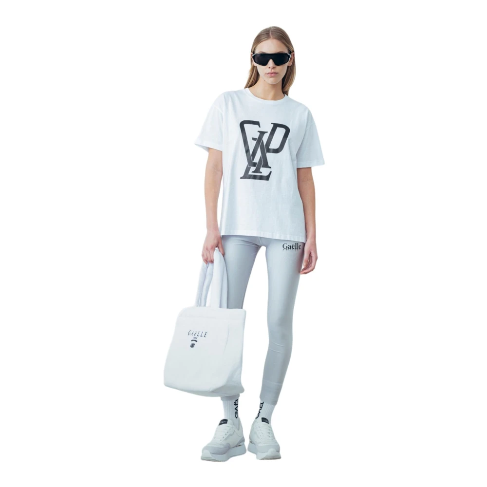 Gaëlle Paris Korte Mouw T-shirt White Dames