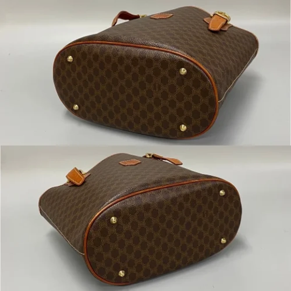 Celine Vintage Pre-owned Leather totes Brown Dames