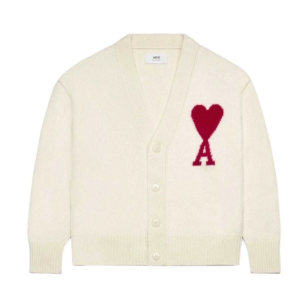 Knitwear > Cardigans - - Ami Paris - Modalova
