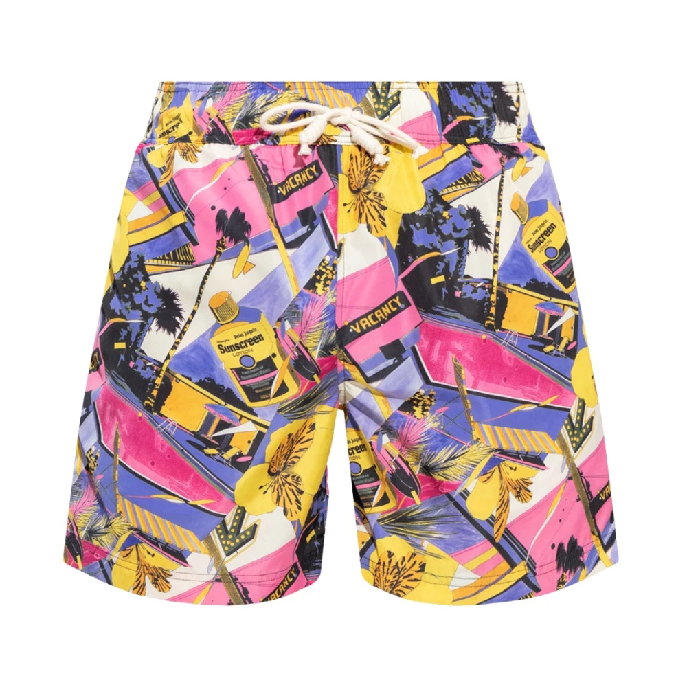 Palm Angels Zwembroek Multicolor Heren