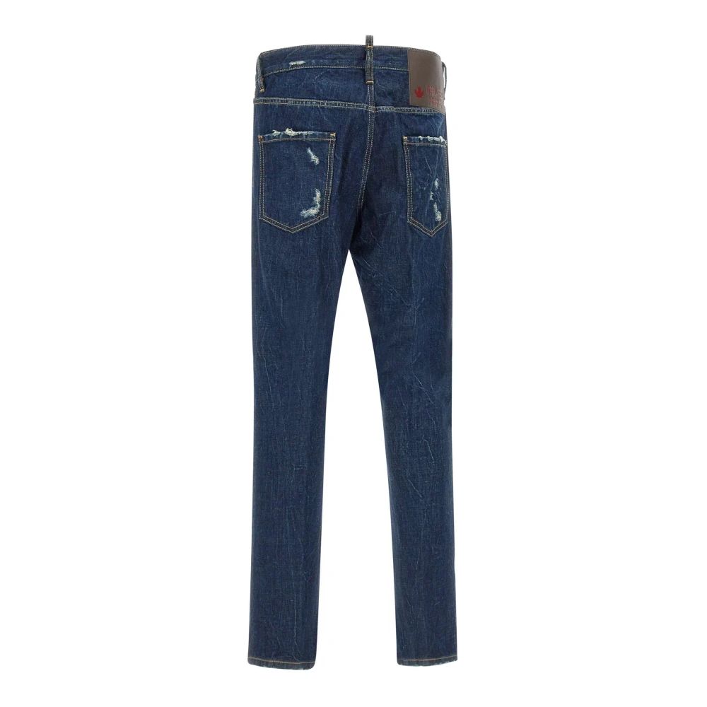 Dsquared2 Stijlvolle Denim Jeans Blue Heren