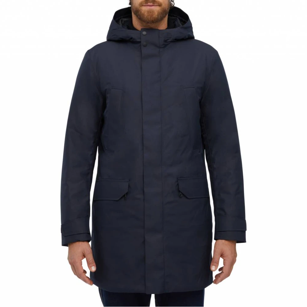 Geox Winterjas Blijf Warm Stijlvol Blue Heren