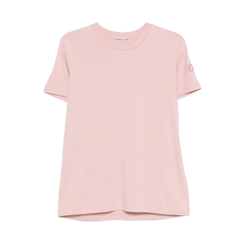 Moncler Women's Pink T-Shirts, S, T-Shirts And Polos