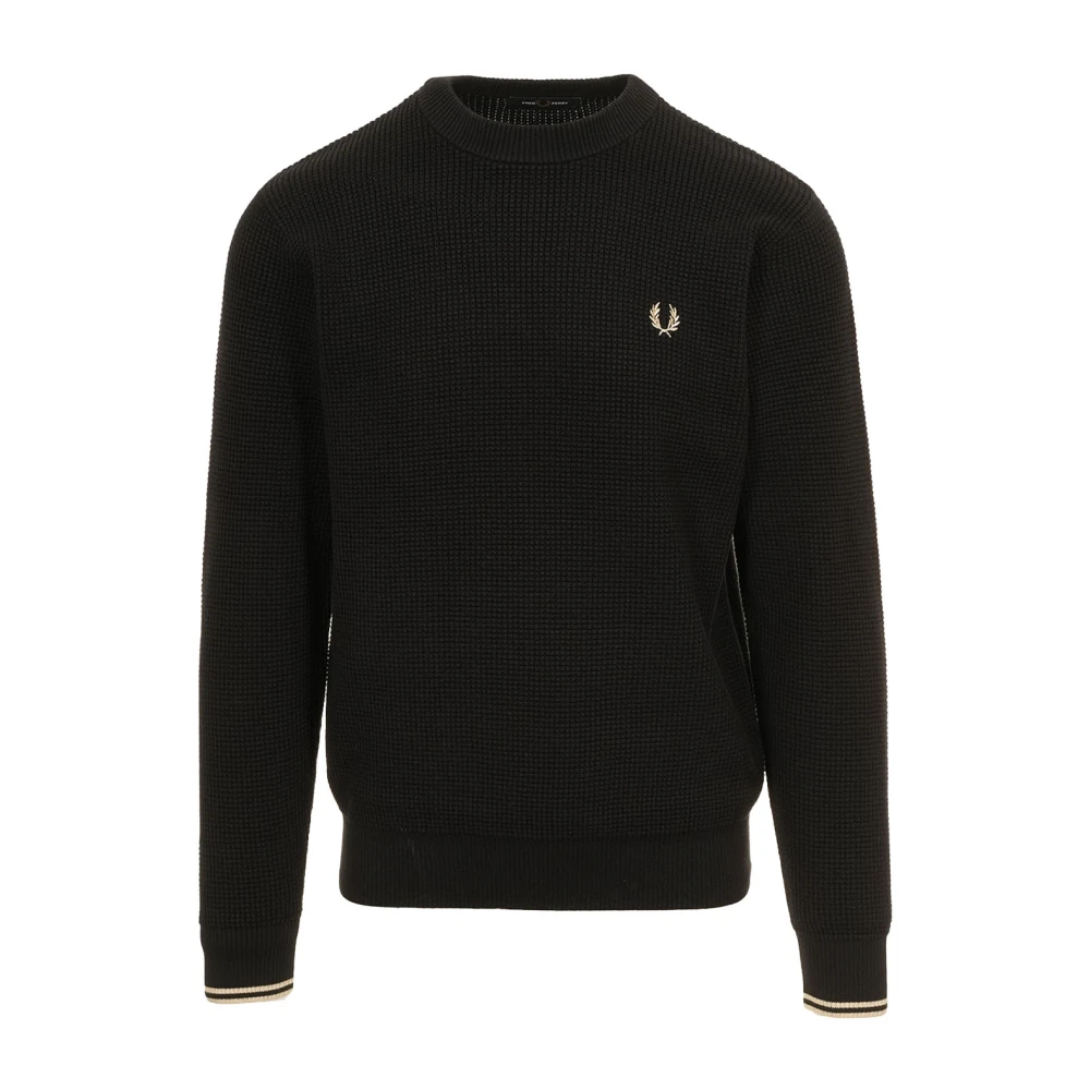 Knitwear > Round-neck Knitwear - - Fred Perry - Modalova