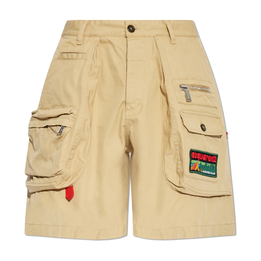 Dsquared2 Shorts Boxer Beige Heren