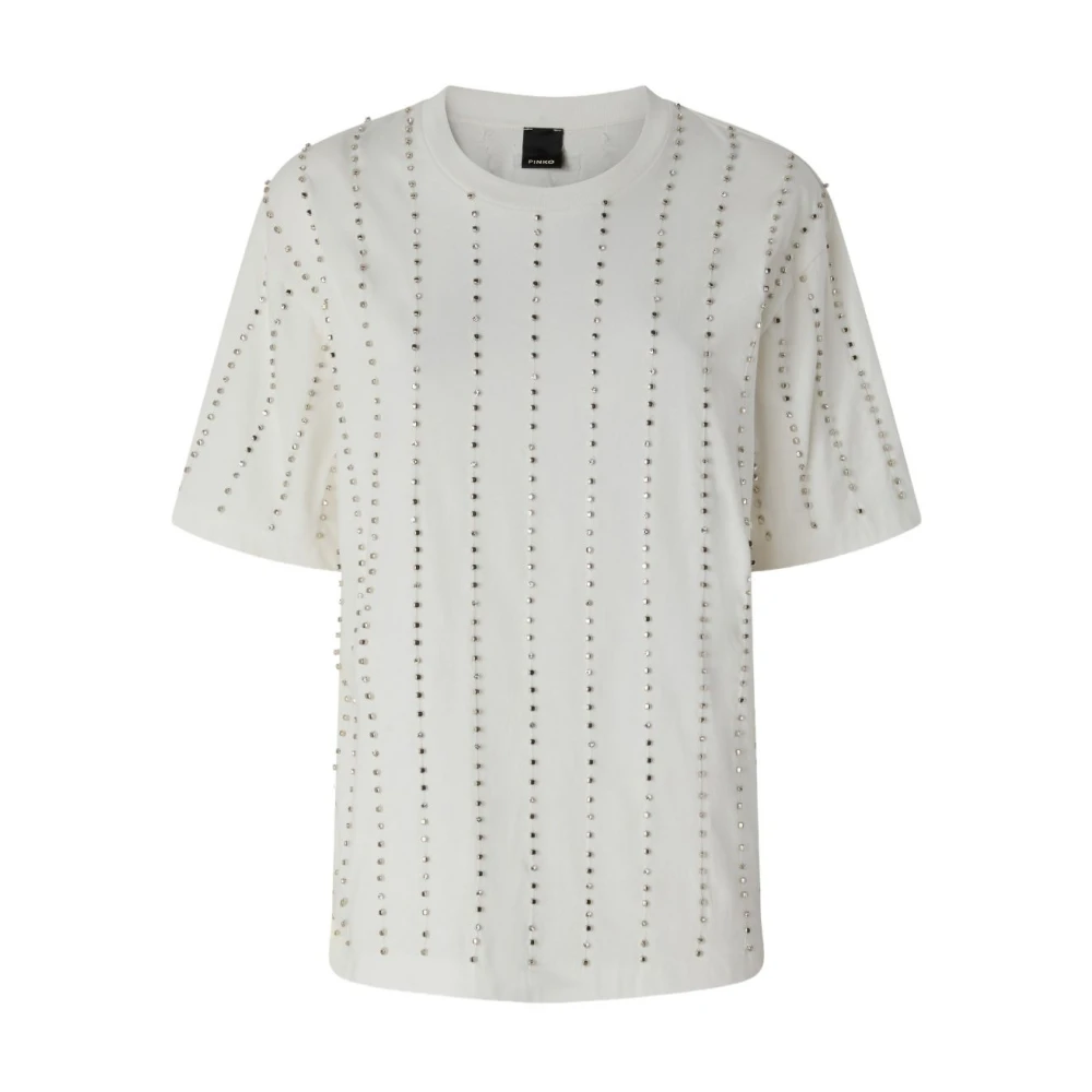 Pinko Women's White T-Shirts - T-Shirts - Xs - Tops