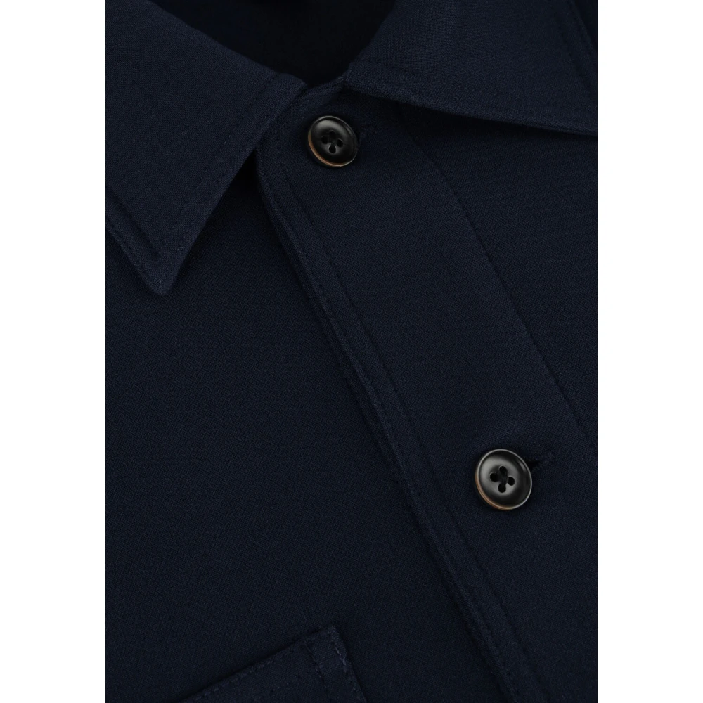 Matinique Navy Overshirt voor Heren Blue Heren