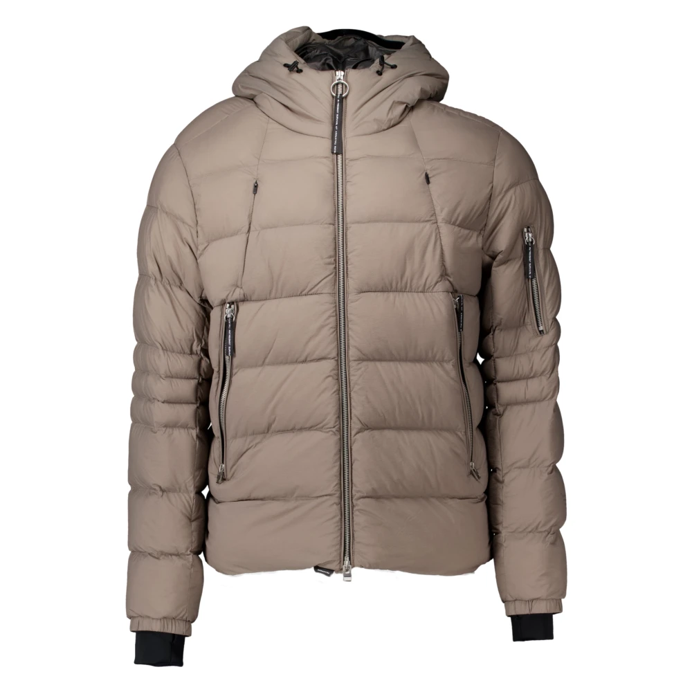 Krakatau Taupe Parka Qm487 Stijl Jas Beige Heren