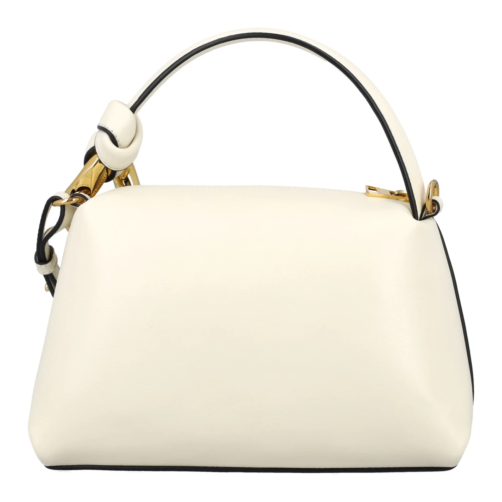 JW Anderson Off White Leren Ketting Handtas Beige Dames