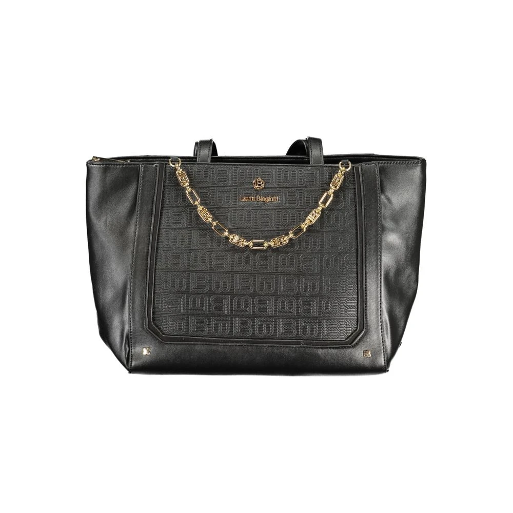 Laura Biagiotti Black PVC Women Handbag - Image 2