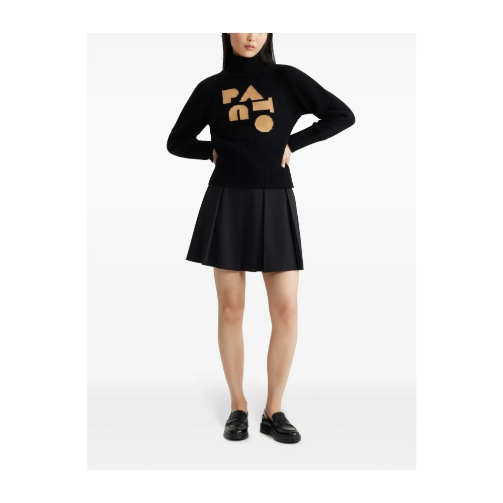 Patou Zwarte Rokken Aw24 Damesmode Black Dames