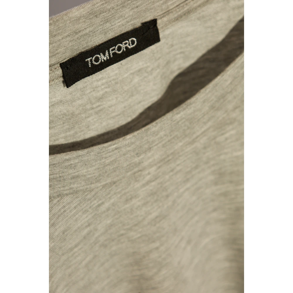 Tom Ford T-shirt uit de 'Underwear' collectie Gray Heren