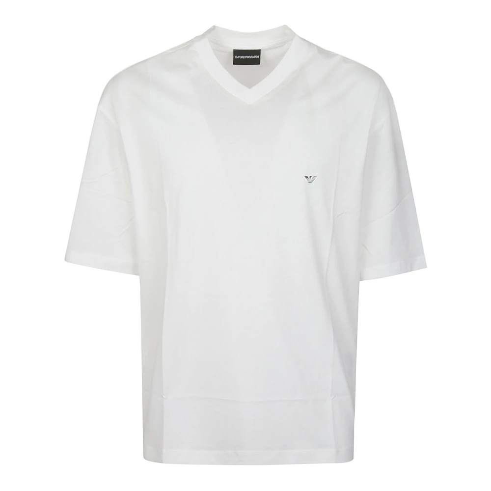 Emporio Armani Uomo Bianco Top, M, New,