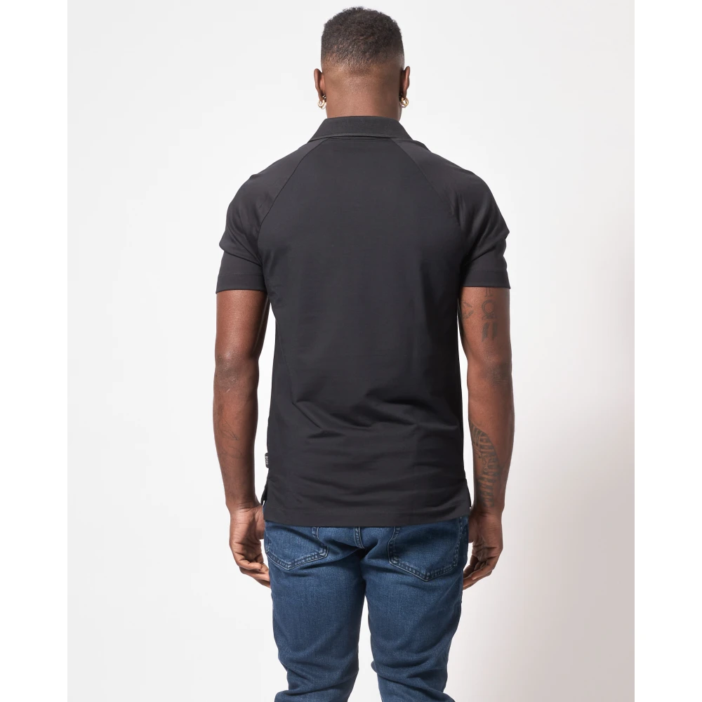 Hugo Boss Klassiek Zwart Poloshirt Black Heren