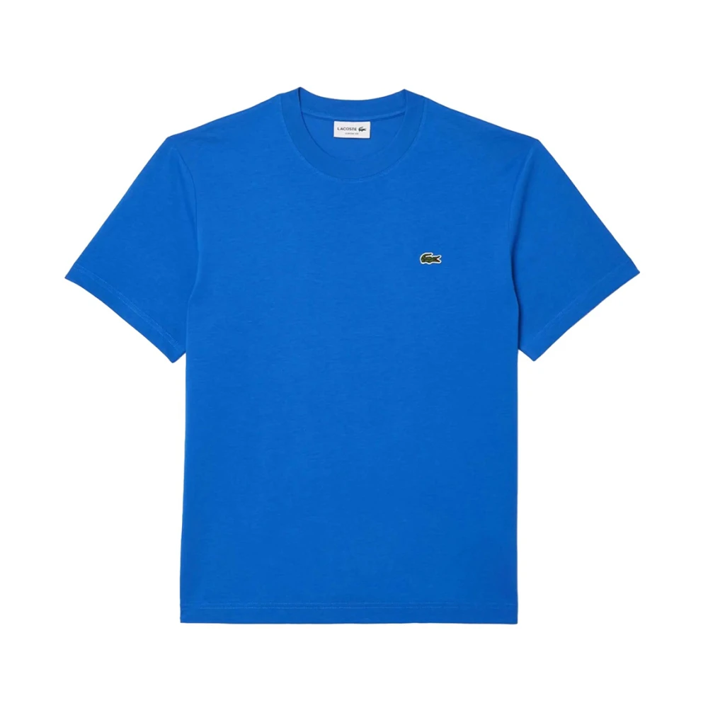 Lacoste Klassiek T-shirt met korte mouwen Blue Heren