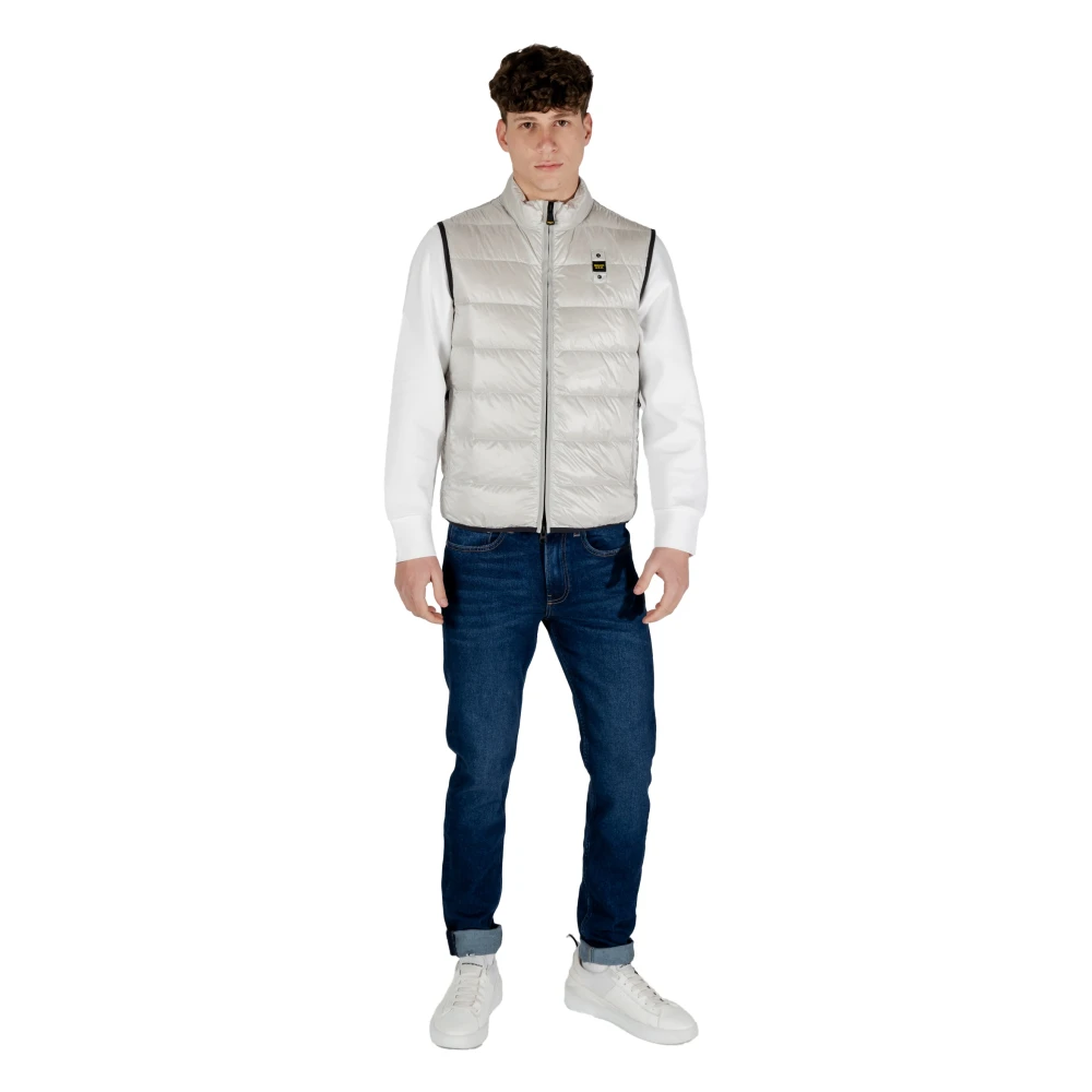 Blauer Lente Zomer Polyamide Herenoverhemd Collectie Gray Heren