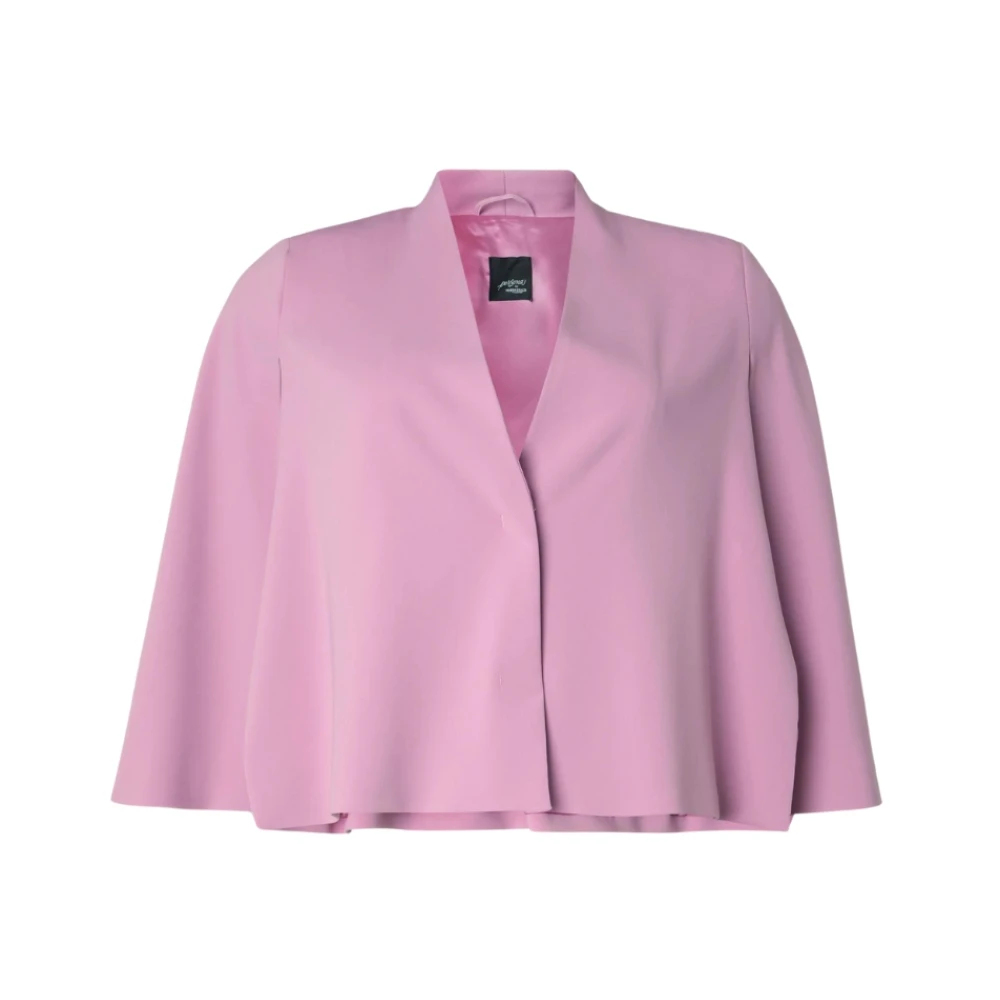 Marina Rinaldi Zerbino Jas Pink Dames