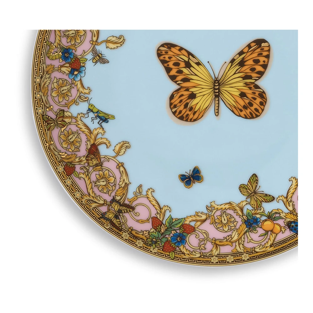 Versace Platte schaal Tuincollectie Multicolor Unisex