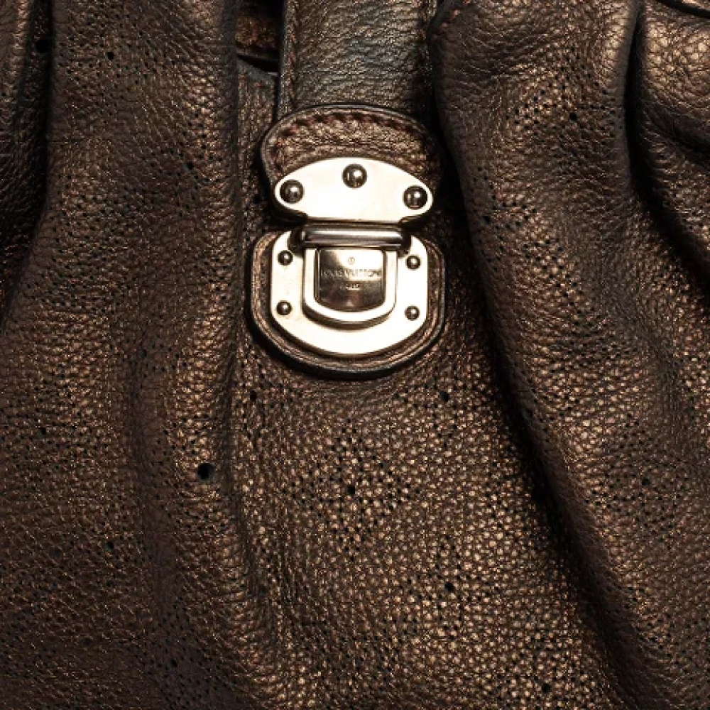 Louis Vuitton Vintage Pre-owned Leather handbags Brown Dames