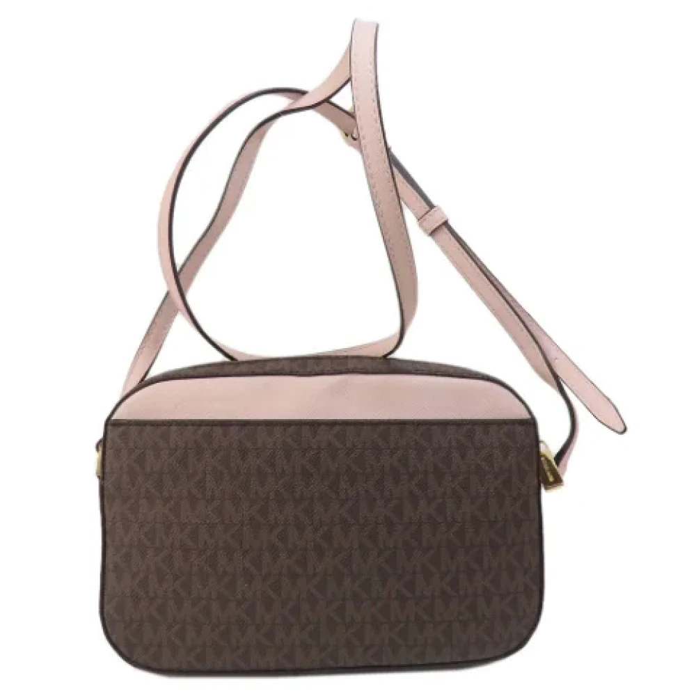 Michael Kors Pre-owned Fabric shoulder-bags Brown Dames