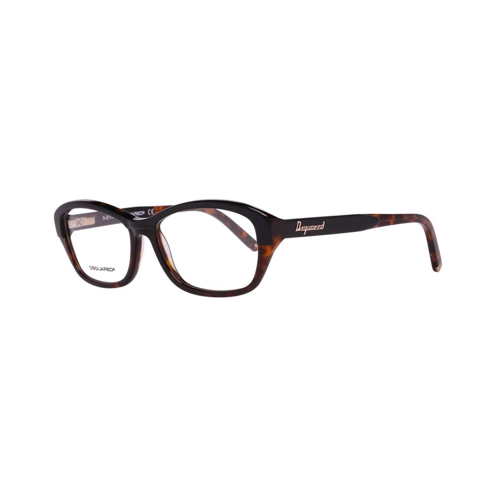 Dsquared2 Bruine plastic wijzerplaat frames voor vrouwen Brown Dames