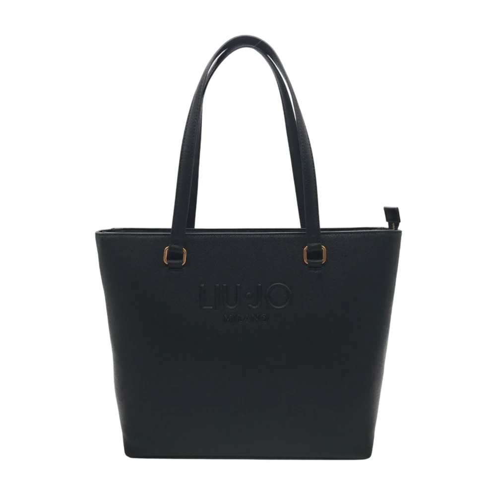 Liu Jo Stijlvolle Shopper met Ritssluiting Black Dames