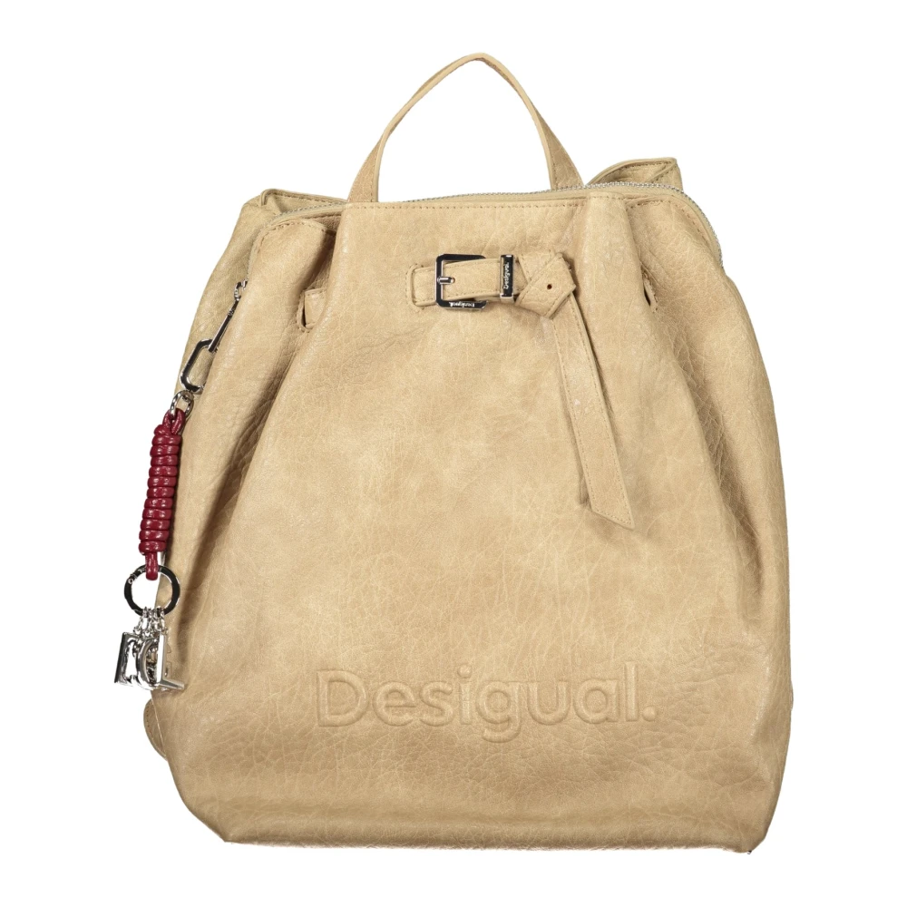 Desigual Donna Bianco Zaino Piccolo U - Immagine 6
